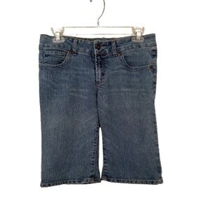 Paris Blues Women's Blue Capri Denim Jeans, Sz M ( see measurements)